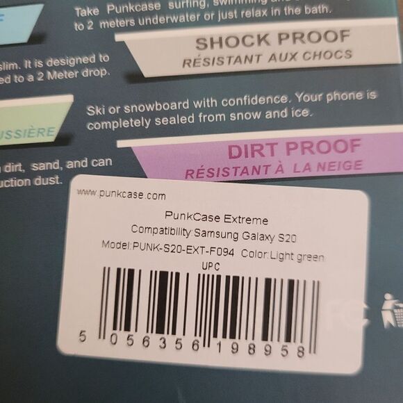 Punkcase Galaxy S20 waterproof case - Picture 7 of 8